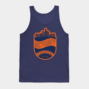 Detroit Baseball 01 Tank Top